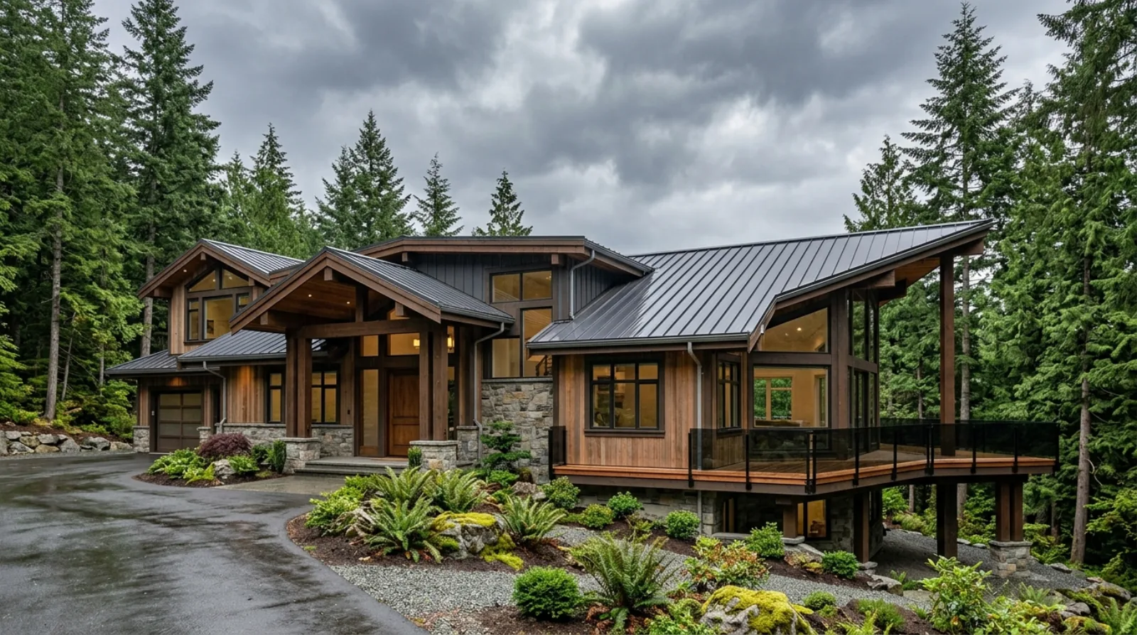 Metal roof vs asphalt shingle in BC: what the west coast rain and moss demand