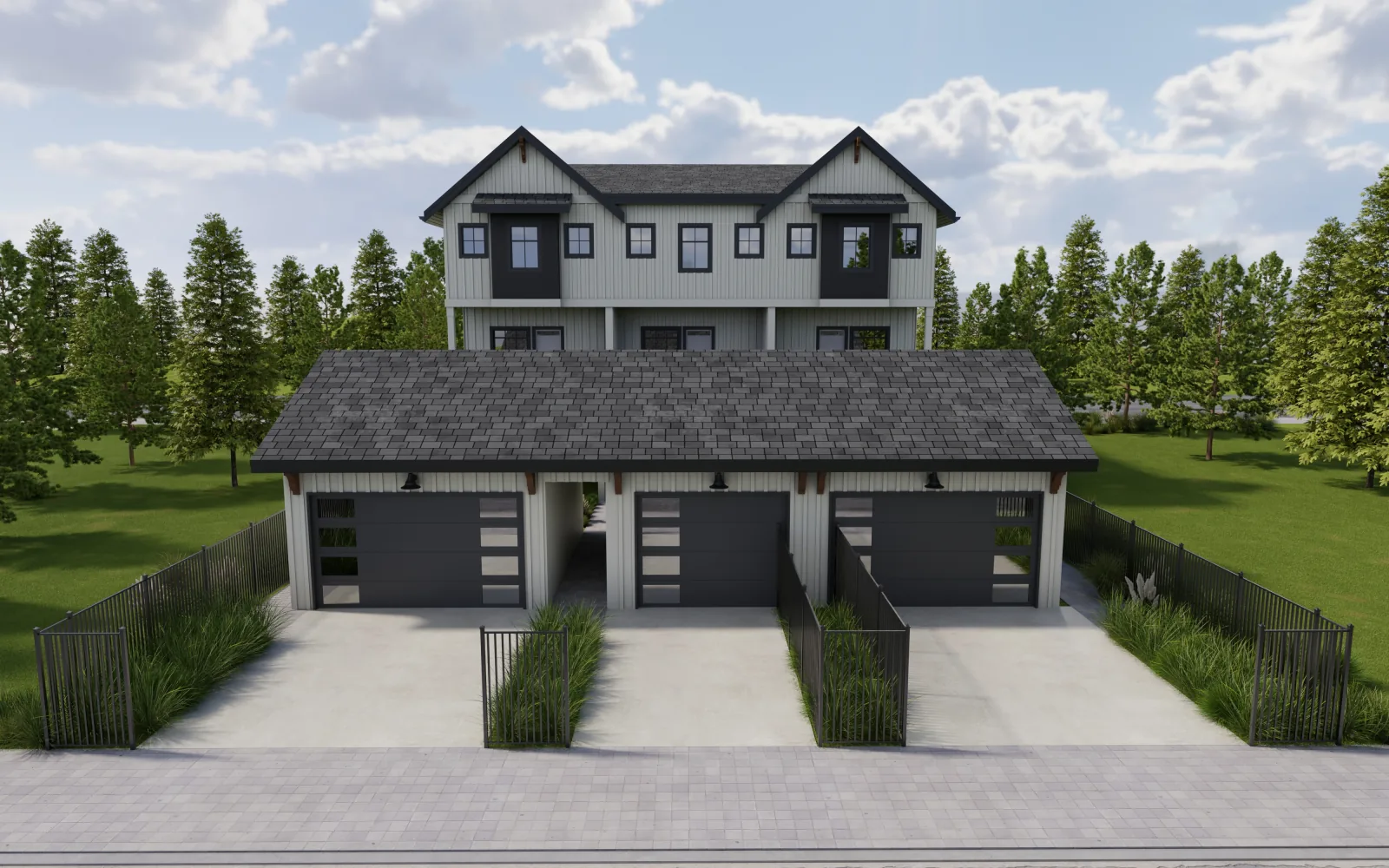 Out back, fenced yards and lower-level walk-outs open to the sky — the private outdoor life you rarely find in new Abbotsford multi-family homes.
